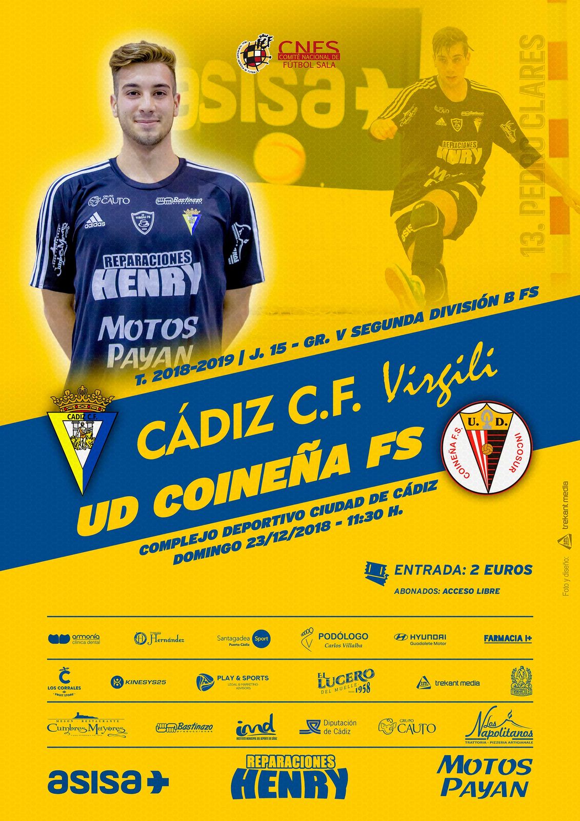 PREVIA | Cádiz CF Virgili - UD Coineña FS