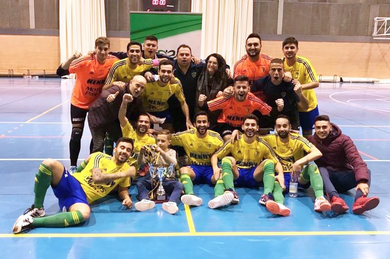 El Cádiz CF Virgili, campeón de la Copa RFAF Cádiz 2018-2019