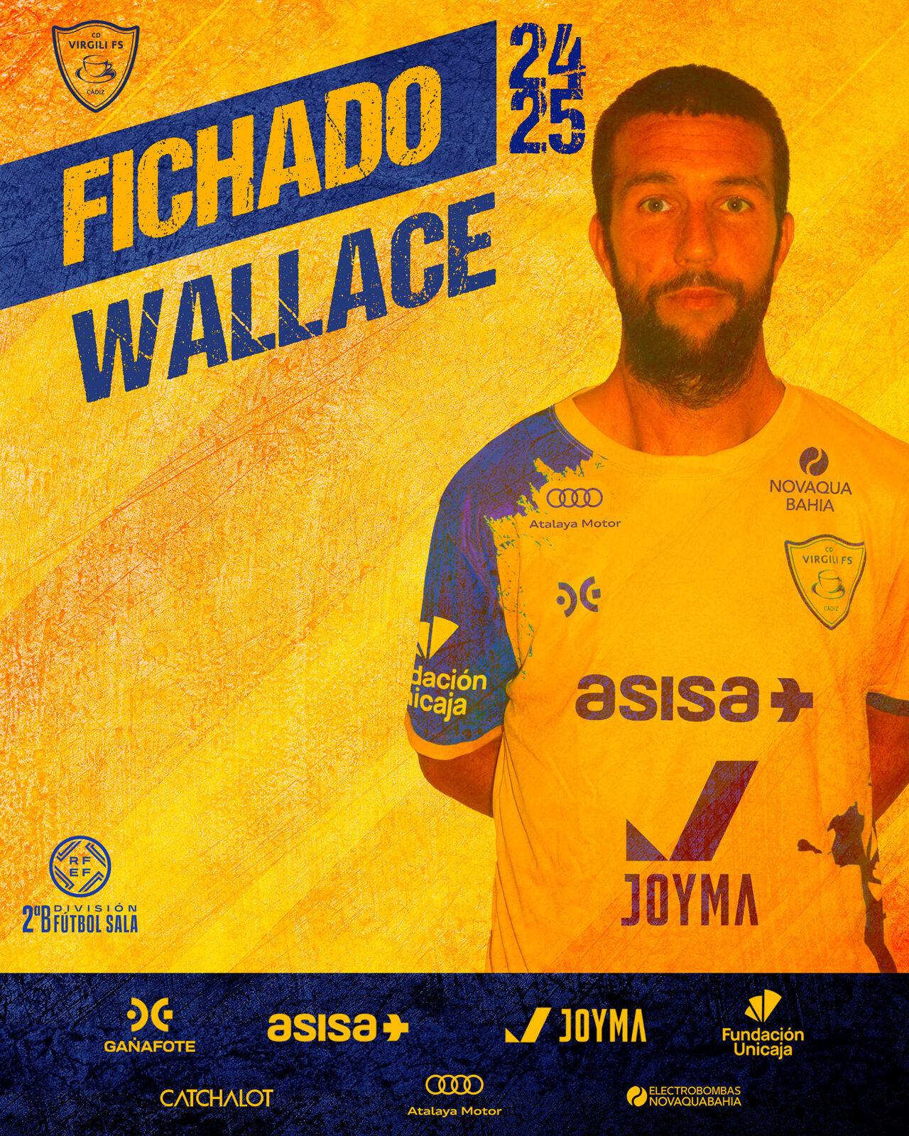 OFICIAL | El internacional inglés Wallace, nuevo jugador del CD Virgili Cádiz